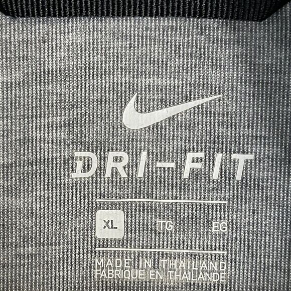 Nike Hoodie Mens Extra Large Gray Showtime Basketball Sweater Sweatshirt Adult - Picture 6 of 10